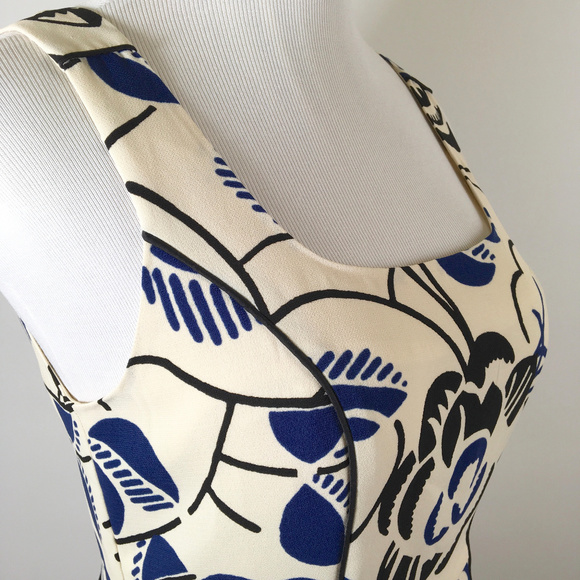 Anthropologie Vanessa Virginia Inkset Blooms dress - Picture 5 of 8